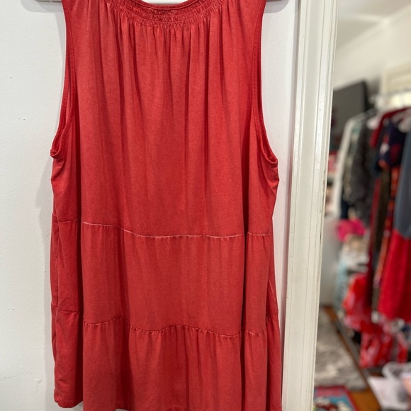 Wonderly plus top orange 
Viscose XXL F-6 - Picture 6 of 7